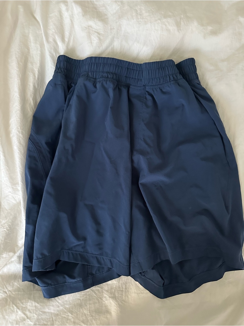 Lululemon Pace Breaker Linerless Short 7" Blue Men's Small